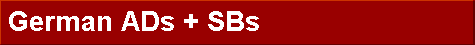  German ADs + SBs 